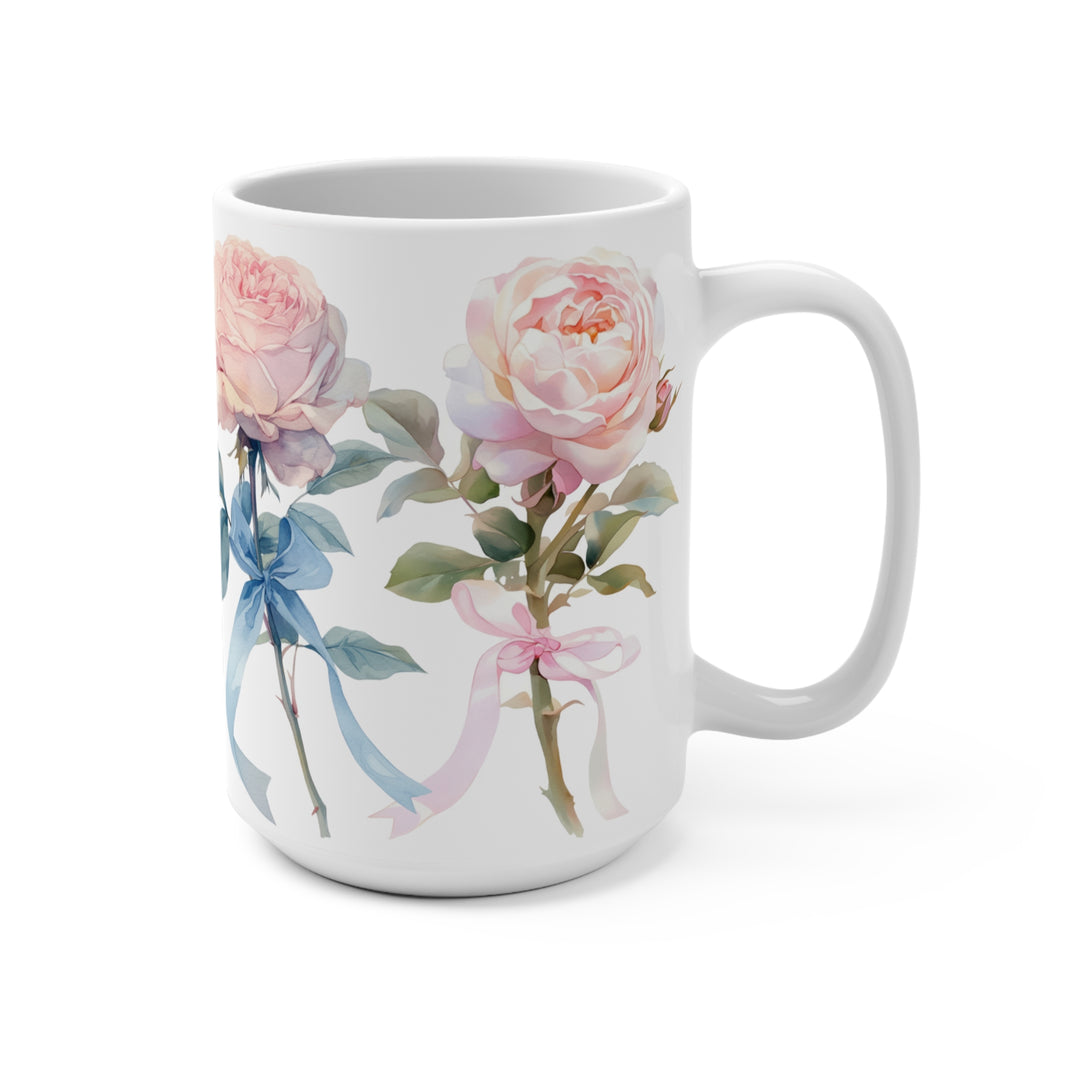 Rose Mug 15oz BPA-Free Valentine's Day Gift