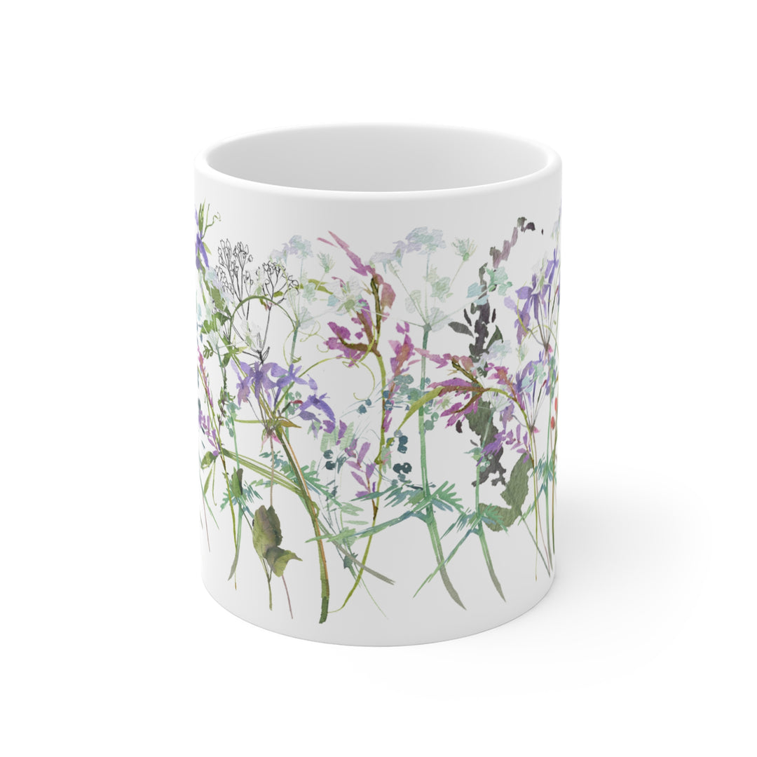 Wildflower Mug, Watercolor Series