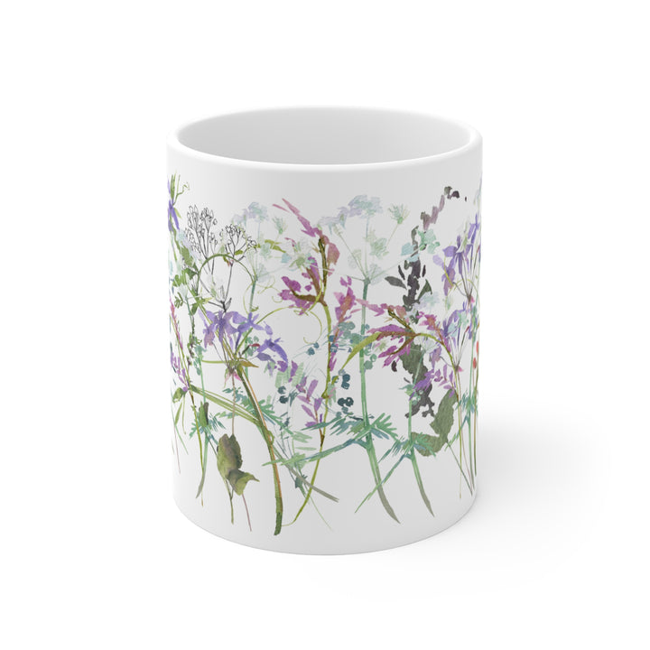 Wildflower Mug, Watercolor Series